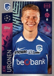 Sticker Jere Uronen - UEFA Champions League 2019-2020 n. 180 - Topps