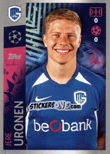 Sticker Jere Uronen - UEFA Champions League 2019-2020 - Topps