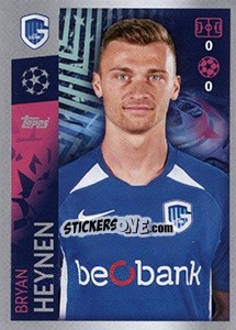 Sticker Bryan Heynen - UEFA Champions League 2019-2020 n. 185 - Topps