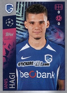 Sticker Ianis Hagi - UEFA Champions League 2019-2020 n. 186 - Topps