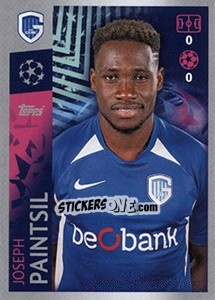 Sticker Joseph Paintsil - UEFA Champions League 2019-2020 n. 188 - Topps