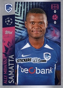 Sticker Ally Mbwana Samatta - UEFA Champions League 2019-2020 - Topps