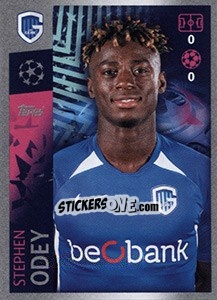 Cromo Stephen Odey - UEFA Champions League 2019-2020 n. 192 - Topps