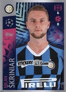 Sticker Milan Skriniar - UEFA Champions League 2019-2020 n. 199 - Topps