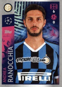 Cromo Andrea Ranocchia - UEFA Champions League 2019-2020 - Topps