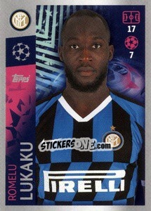 Sticker Romelu Lukaku - UEFA Champions League 2019-2020 n. 210 - Topps