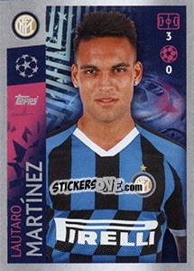 Figurina Lautaro Martínez - UEFA Champions League 2019-2020 - Topps