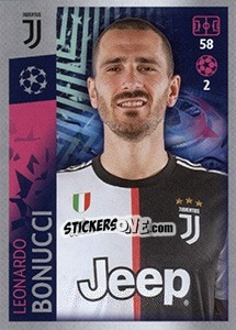 Sticker Leonardo Bonucci - UEFA Champions League 2019-2020 n. 220 - Topps