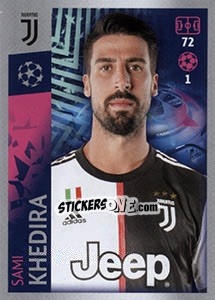 Sticker Sami Khedira - UEFA Champions League 2019-2020 n. 223 - Topps