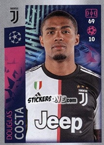 Sticker Douglas Costa - UEFA Champions League 2019-2020 n. 228 - Topps