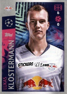 Sticker Lukas Klostermann - UEFA Champions League 2019-2020 n. 240 - Topps