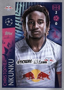 Sticker Christopher Nkunku - UEFA Champions League 2019-2020 n. 241 - Topps