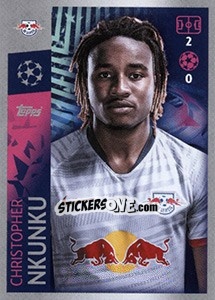 Cromo Christopher Nkunku - UEFA Champions League 2019-2020 - Topps