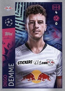 Sticker Diego Demme - UEFA Champions League 2019-2020 n. 245 - Topps