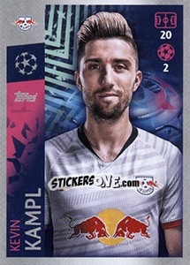 Sticker Kevin Kampl - UEFA Champions League 2019-2020 n. 246 - Topps