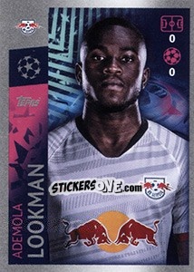 Sticker Ademola Lookman - UEFA Champions League 2019-2020 n. 250 - Topps