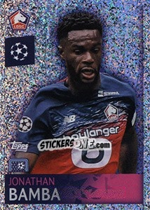 Cromo Jonathan Bamba - Top Scorer - UEFA Champions League 2019-2020 - Topps