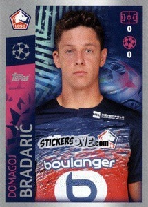 Sticker Domagoj Bradaric - UEFA Champions League 2019-2020 n. 259 - Topps
