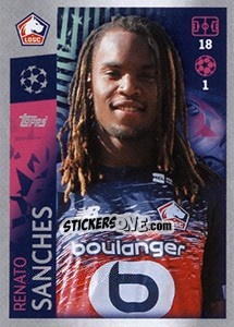 Sticker Renato Sanches - UEFA Champions League 2019-2020 n. 260 - Topps