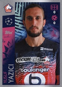 Sticker Yusuf Yazici - UEFA Champions League 2019-2020 - Topps