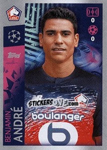 Sticker Benjamin André - UEFA Champions League 2019-2020 - Topps
