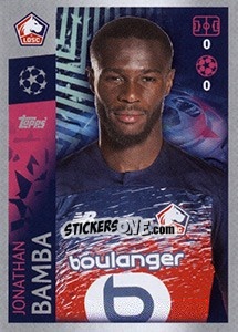 Sticker Jonathan Bamba - UEFA Champions League 2019-2020 n. 265 - Topps