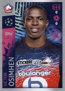 Sticker Victor Osimhen - UEFA Champions League 2019-2020 - Topps