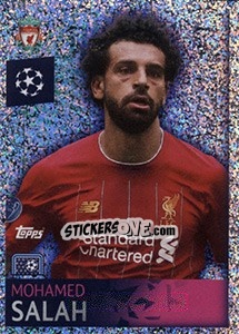 Sticker Mohamed Salah - Top Scorer - UEFA Champions League 2019-2020 n. 272 - Topps