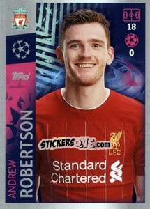 Sticker Andrew Robertson - UEFA Champions League 2019-2020 - Topps