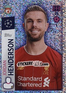 Sticker Jordan Henderson - UEFA Champions League 2019-2020 - Topps