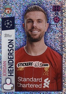 Sticker Jordan Henderson - UEFA Champions League 2019-2020 n. 282 - Topps