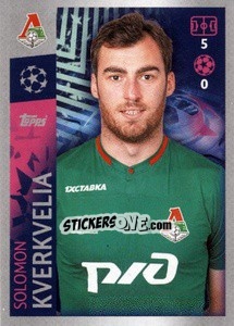 Figurina Solomon Kverkvelia - UEFA Champions League 2019-2020 - Topps