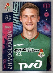 Sticker Dmitri Zhivoglyadov - UEFA Champions League 2019-2020 n. 298 - Topps