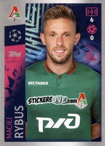 Sticker Maciej Rybus - UEFA Champions League 2019-2020 n. 299 - Topps