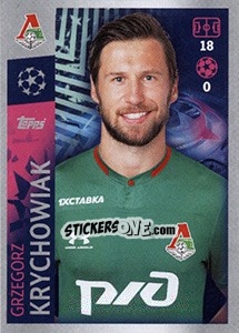 Sticker Grzegorz Krychowiak - UEFA Champions League 2019-2020 n. 300 - Topps