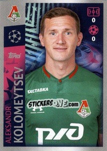 Sticker Aleksandr Kolomeytsev - UEFA Champions League 2019-2020 n. 302 - Topps