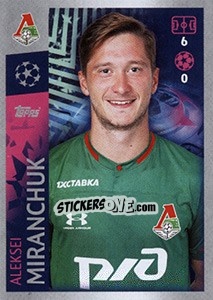 Sticker Aleksei Miranchuk - UEFA Champions League 2019-2020 - Topps