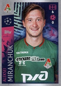 Sticker Aleksei Miranchuk - UEFA Champions League 2019-2020 n. 304 - Topps