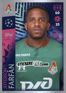 Sticker Jefferson Farfán - UEFA Champions League 2019-2020 n. 306 - Topps