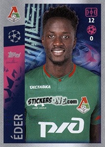 Sticker Éder - UEFA Champions League 2019-2020 n. 307 - Topps