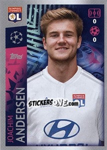 Sticker Joachim Andersen - UEFA Champions League 2019-2020 n. 313 - Topps