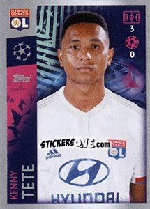 Sticker Kenny Tete - UEFA Champions League 2019-2020 n. 315 - Topps