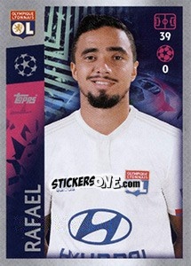 Sticker Rafael da Silva - UEFA Champions League 2019-2020 n. 316 - Topps