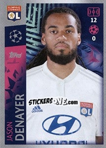 Sticker Jason Denayer - UEFA Champions League 2019-2020 n. 318 - Topps