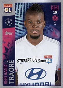 Sticker Bertrand Traoré - UEFA Champions League 2019-2020 n. 325 - Topps