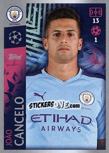 Sticker Joao Cancelo - UEFA Champions League 2019-2020 n. 331 - Topps