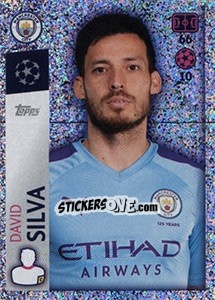 Cromo David Silva