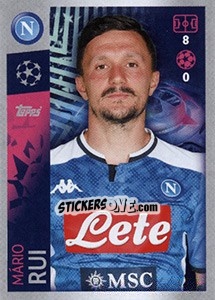 Sticker Mário Rui - UEFA Champions League 2019-2020 - Topps