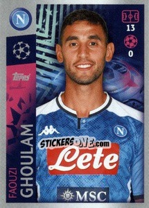 Cromo Faouzi Ghoulam - UEFA Champions League 2019-2020 - Topps