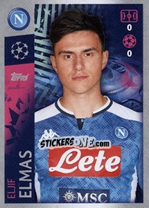 Sticker Eljif Elmas - UEFA Champions League 2019-2020 n. 356 - Topps
